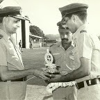 MAJITHIA TROPY AWARDED BY AIR MSHL BW CHAUHAN