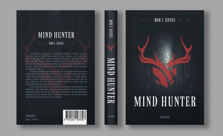 Graphic design services for book covers