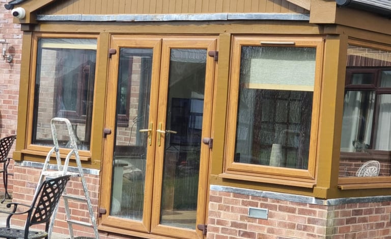 conservatory built on the back of home in evesham