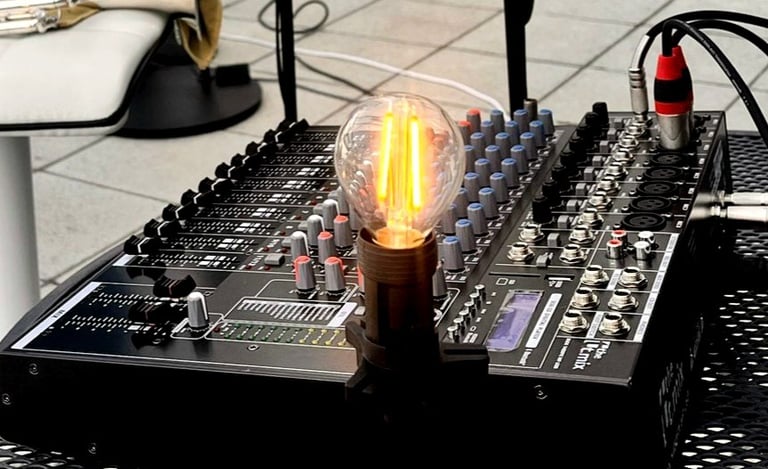 Mesa de sonido Dúo Dos