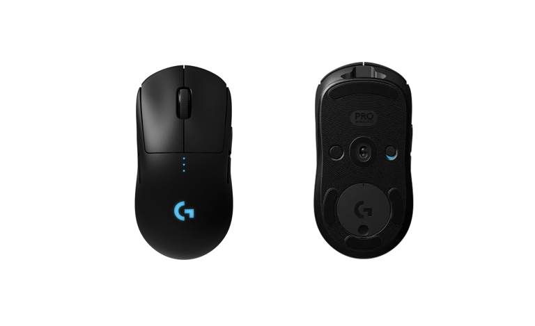 Mouse Logitech G PRO Wireless, usado pelo streamer Alanzoka