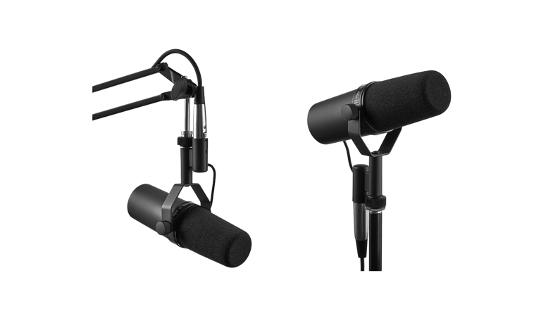 Microfone Shure SM7B, microfone usado pelo Alanzoka nas lives