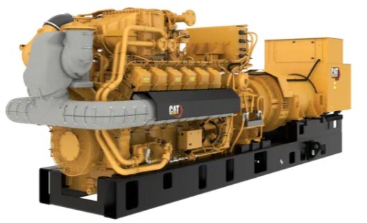 New Caterpillar G3512H, 1500 kW, 400v. 50 Hz.