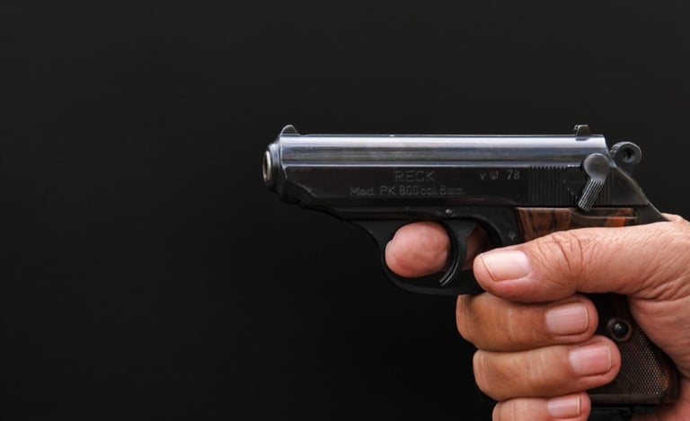 dry firing a handgun