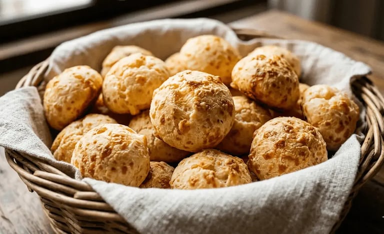 Pão de queijo low carb