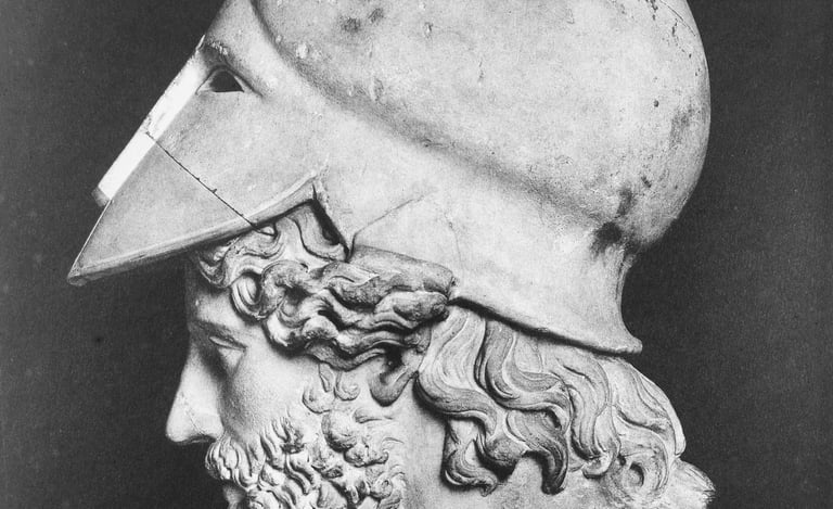 Themistokles mit Helm