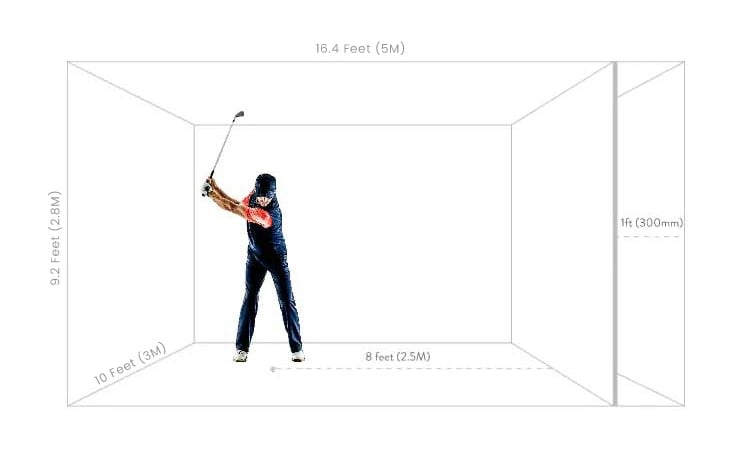 minimum-size-for-golf-simulator-garden-room