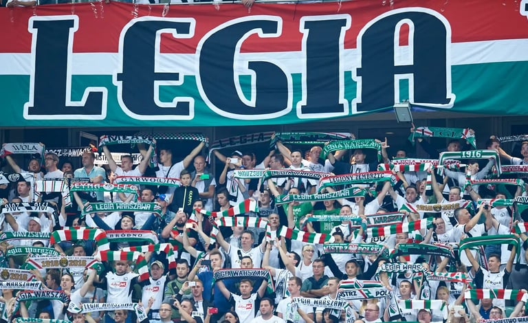 Fans Legia Warschau