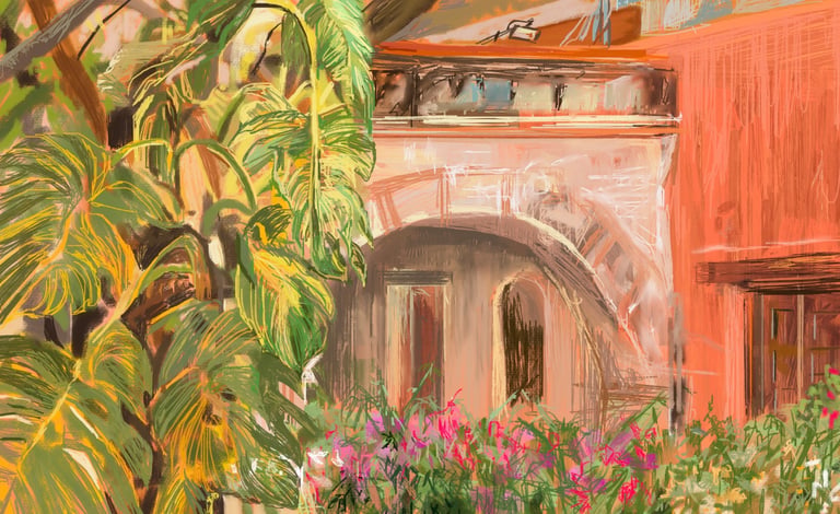 Digital postcard - Oaxaca, Mexico 2024