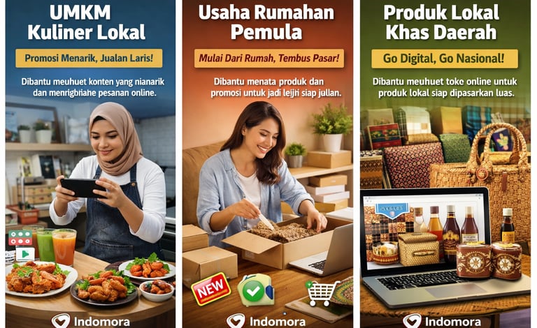 poto promosi umkm indomora