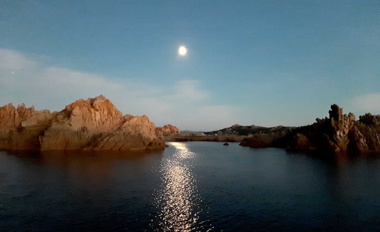 Santa Maria Mondschein Sardinien