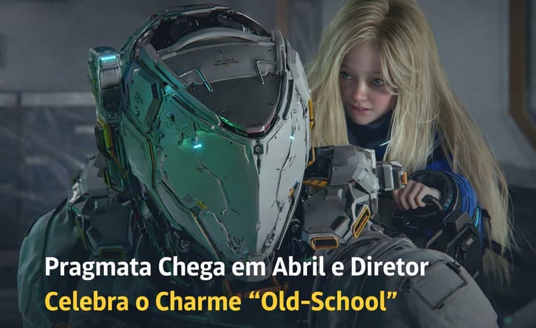 Pragmata Chega em Abril e Diretor Celebra o Charme "Old-School"