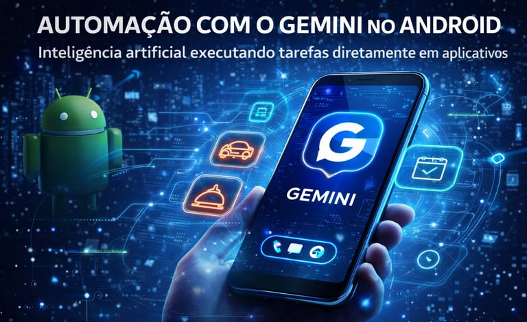 Gemini no Android: Google prepara automação de tela para executar tarefas em aplicativos