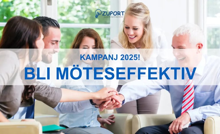 Kampanjbild för att bli möteseffektiv