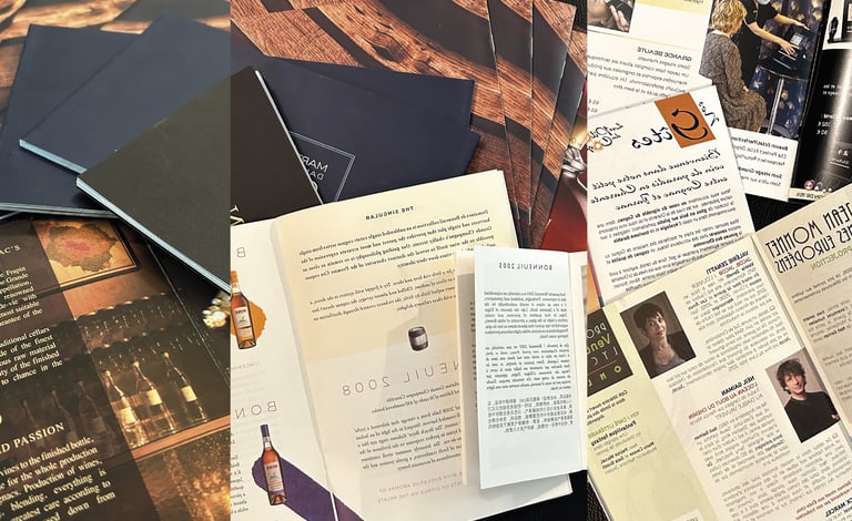 création brochures magazines