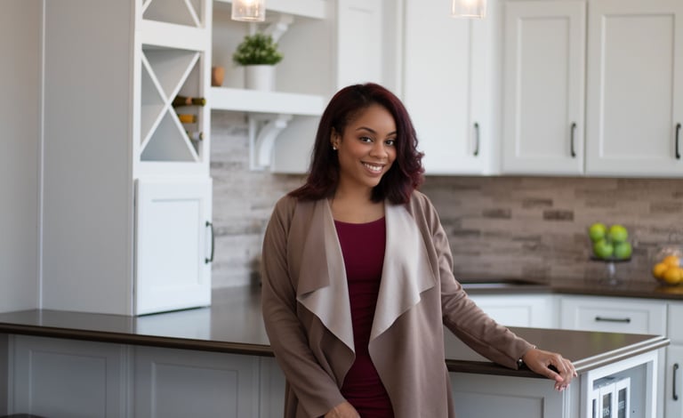 Chelsea Cox, founder of SVRN HAUS, Detroit-based residential interior designer.