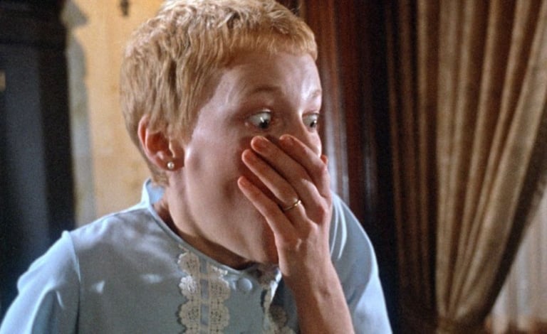 Mia Farrow as Rosemary Woodhouse