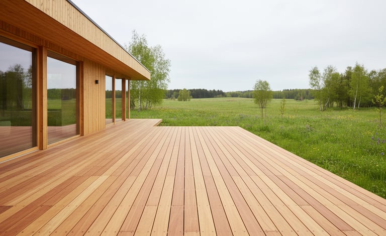 natūrali, ilgaamžė terasa