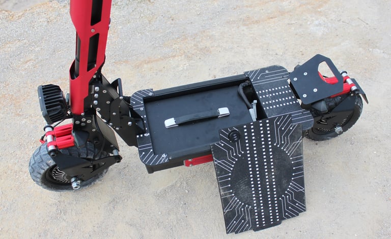 eletric scooter with removing battery