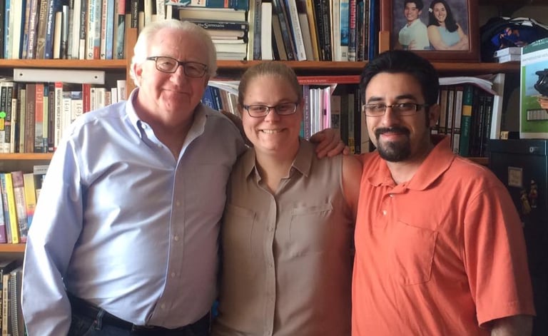 L to R: Paul Spickard, Laura Hooton, and Francisco Beltrán, authors of Almost All Aliens, Second Ed.