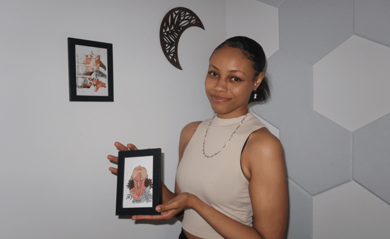 rebekah with photo