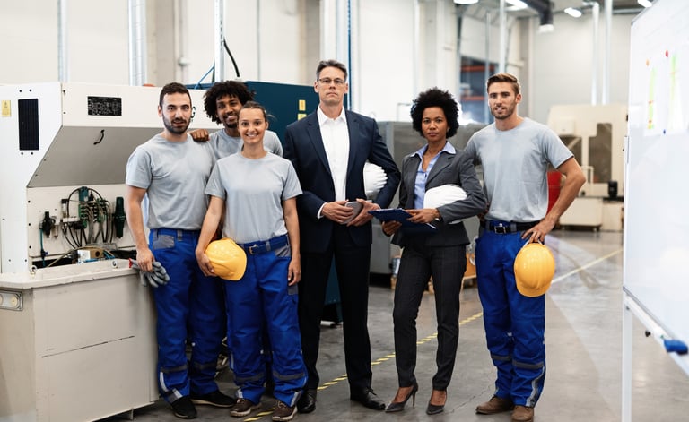 a group of technicians