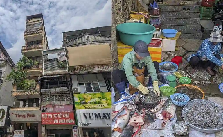City life in Hoi An, Vietnam