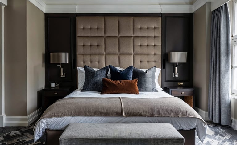 Color drenching, interior design dramaticbedroom interior design ideas home decorating idea