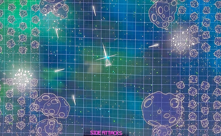 Asteroids: Recharged Mission Mode