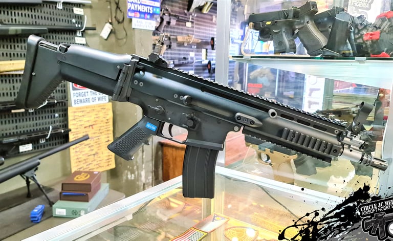 CYBERGUN FN HERSTAL SCAR-L STD GBBR BLACK