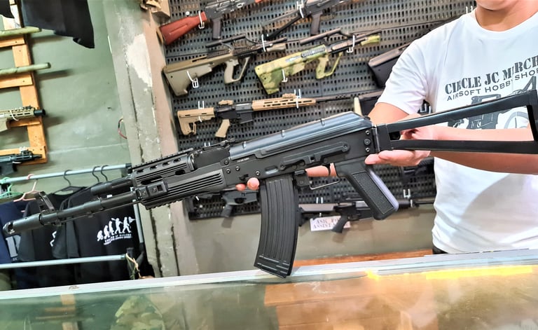 ASK204P AK74 TACTICAL BLACK