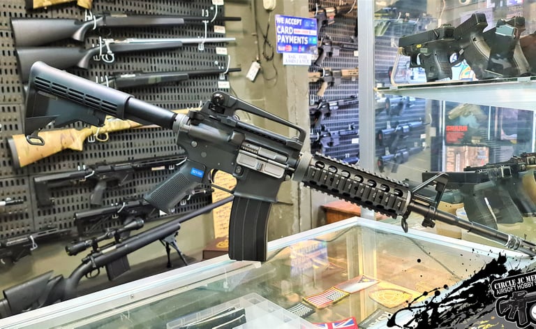 WE M4 RIS GBBR BLACK