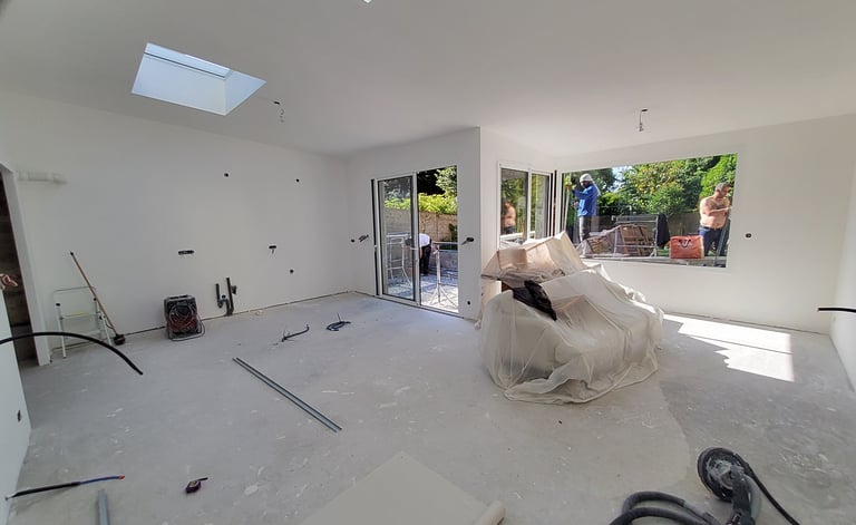 Construction extension, Rennes, Ille et Vilaine, ALM Maitrise d'Œuvre