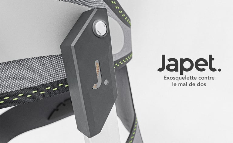 Bannière Japet exosquelette