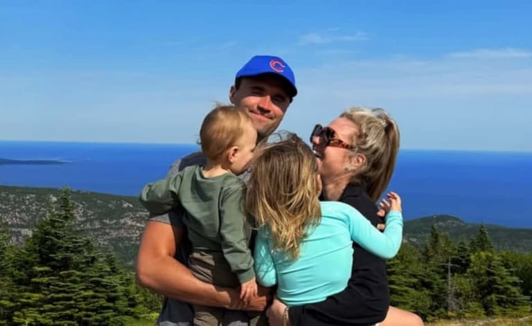 Charlie Kirk e sua família #Kirk #WeAreCharlie