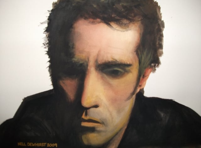 Watercolour watercolor on paper portrait 2009, 55cm x 36cm