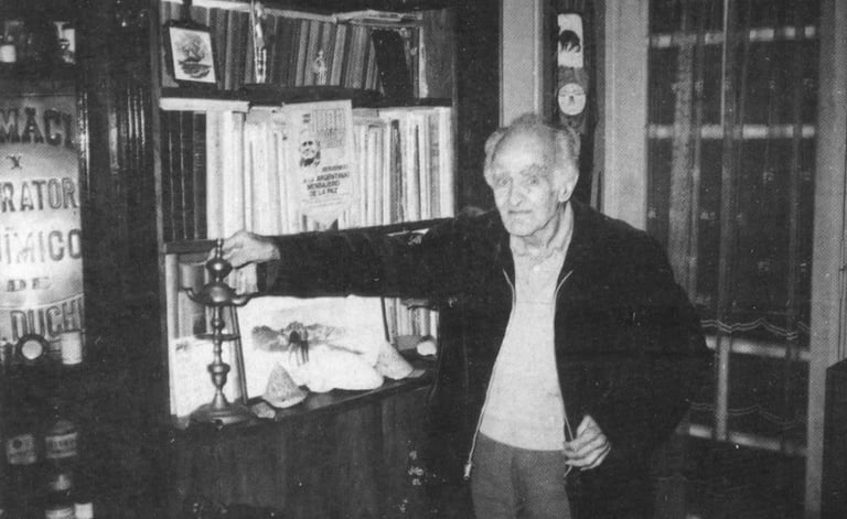 Carlos Elías Duchini, coleccionista temperlino, fallecido en 1996