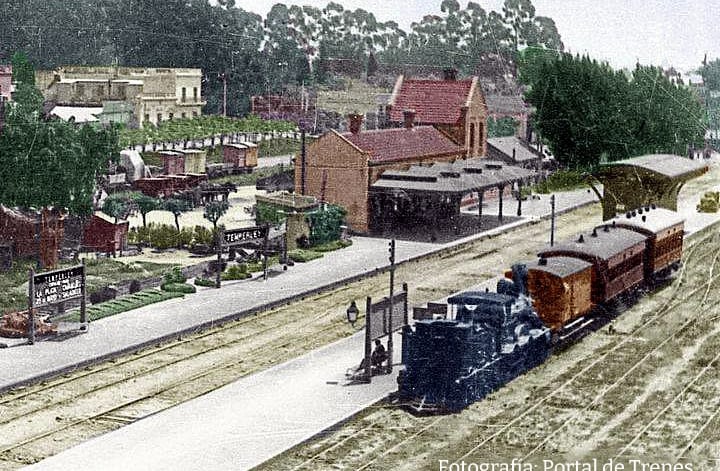 Estación Temperley c.1911