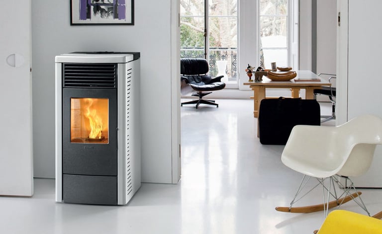 granulinė krosnelė ravelli R70