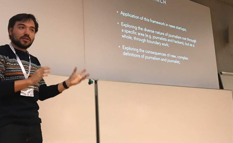 Research and teaching from Marcelo Fontoura with Journalism