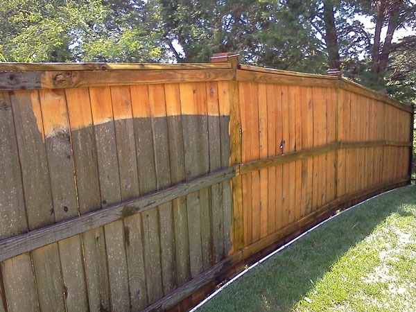 wood fence pressure washing services fort lauderdale