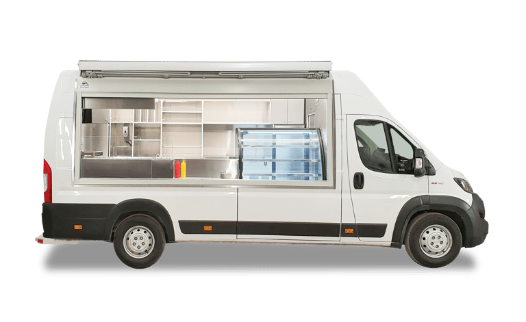 Maisto furgonas -Food Truck - Fiat Ducato