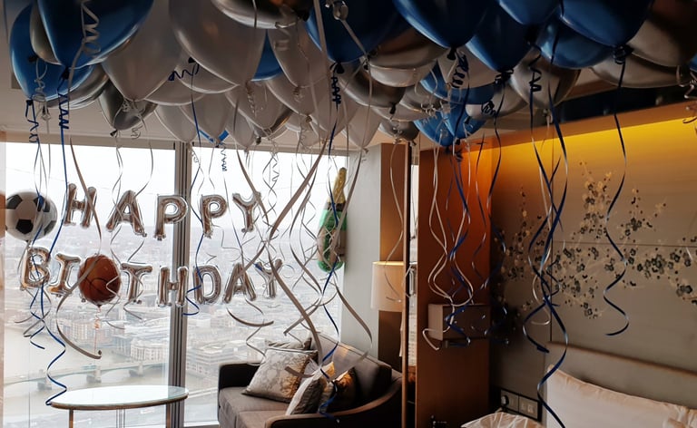 room decoration balloons