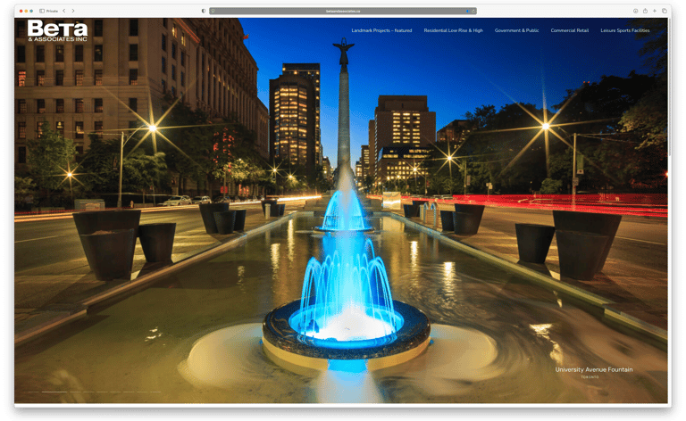 Beta and Associates Inc - website - home page