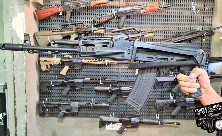 ASK204P AK74 TACTICAL BLACK
