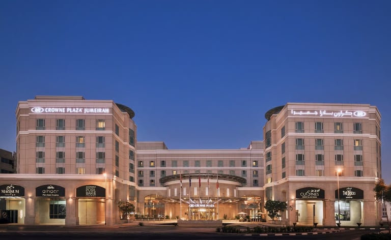 4⭐️ Crowne Plaza Jumeirah Dubai