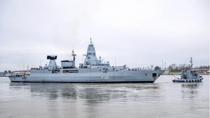 German Military frigate heading for EU mission to protect ships