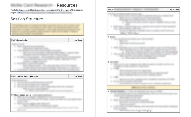 interview plan