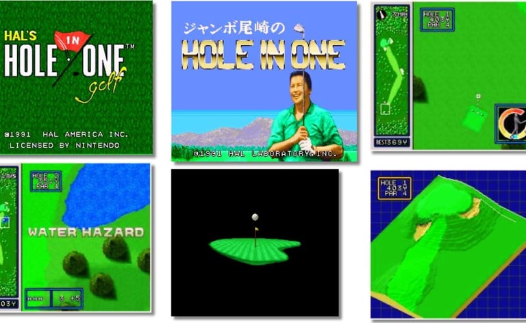 Jumbo Ozaki no Hole in One (HAL Laboratory) 1991