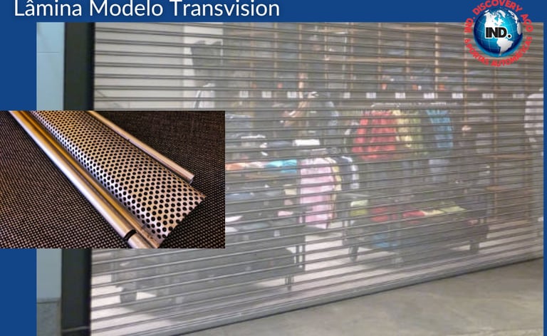 porta de enrolar automatica trasnvision
